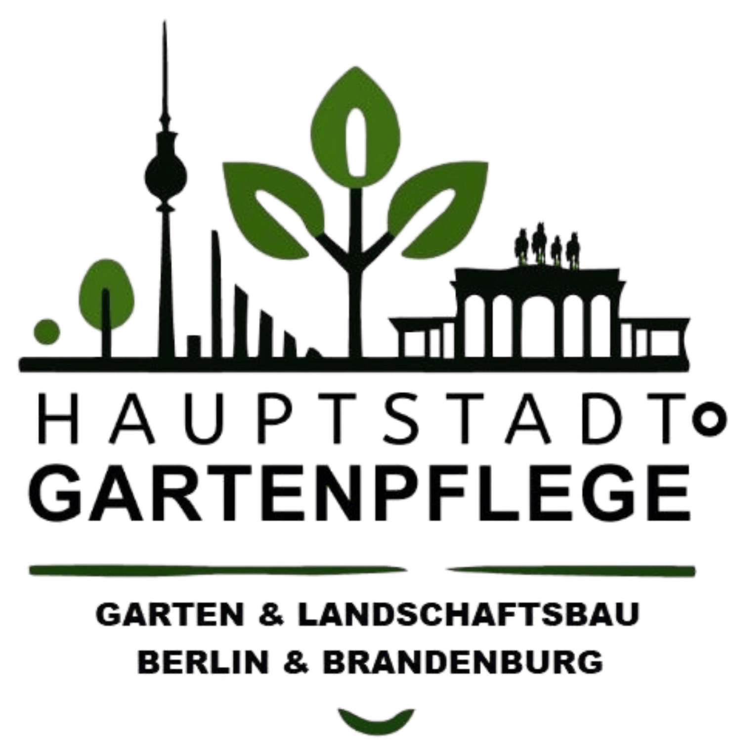 Hauptstadt Gartenpflege Logo